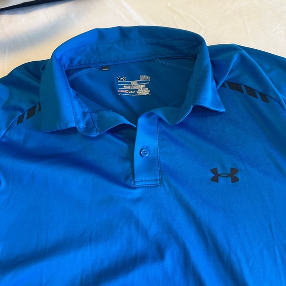 Men’s large under armor golf polo - Picture 3 of 3